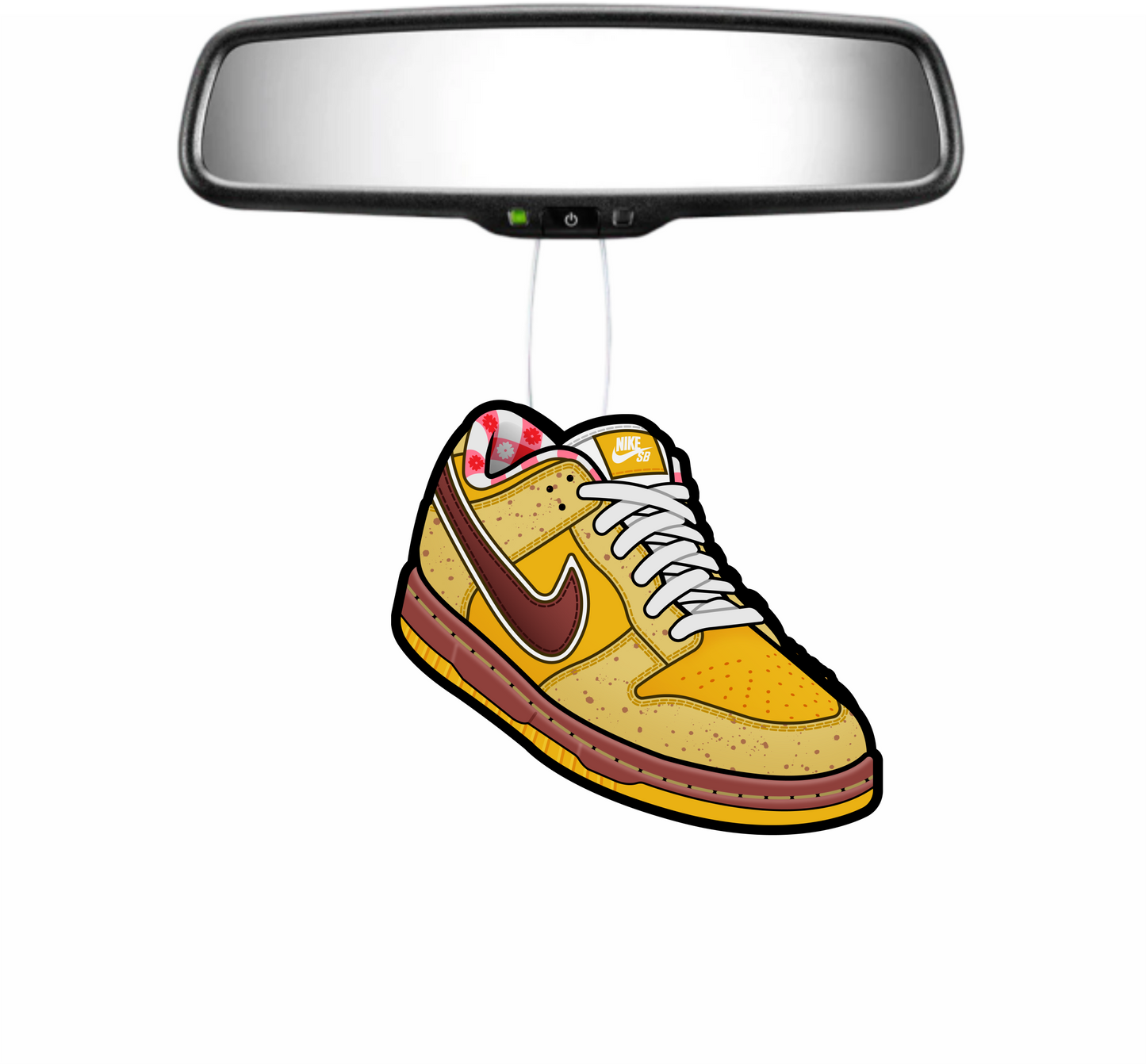 Dunk Low Yellow Lobster Air Freshener – Sneaker-Inspired Car & Room Freshener