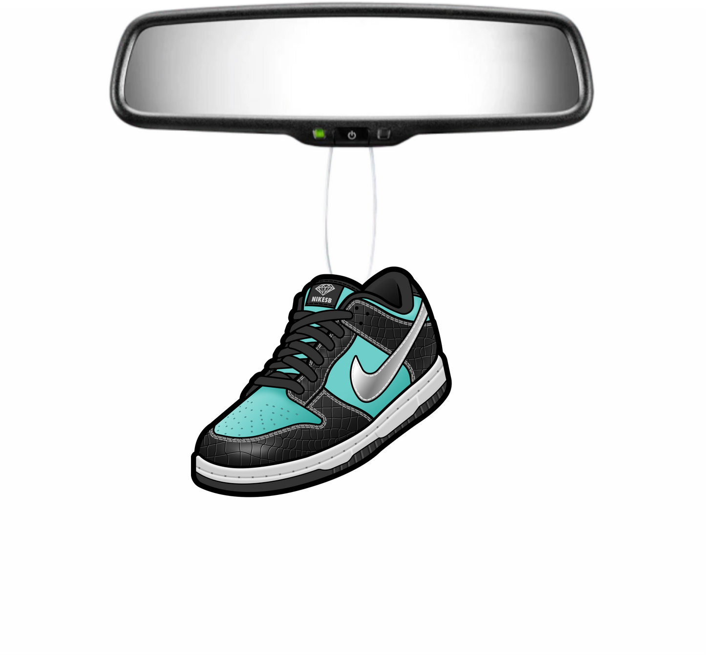 SB Dunk Tiffany Air Freshener – Sneaker-Inspired Car & Room Freshener