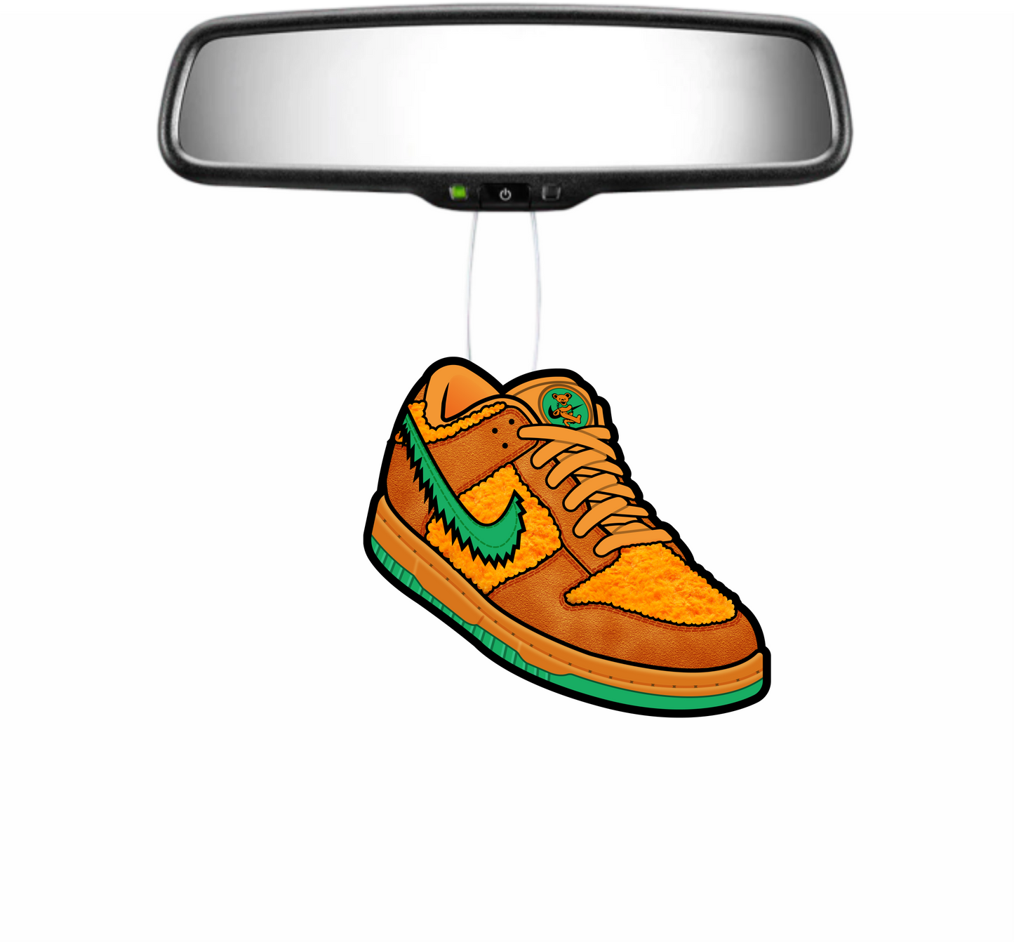 Dunk Low Grateful Dead Orange Air Freshener – Sneaker-Inspired Car & Room Freshener