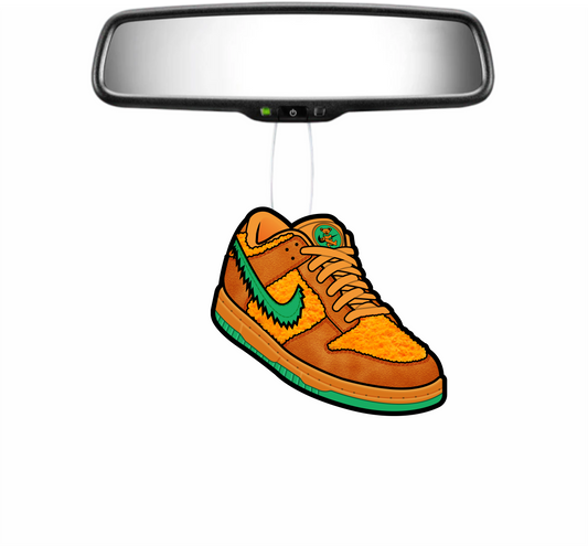 Dunk Low Grateful Dead Orange Air Freshener – Sneaker-Inspired Car & Room Freshener