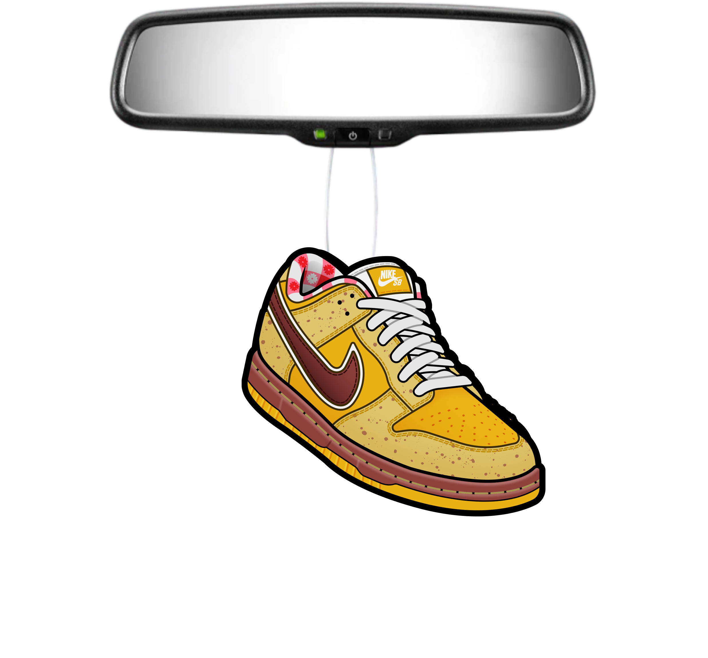Dunk Low Yellow Lobster Air Freshener – Sneaker-Inspired Car & Room Freshener