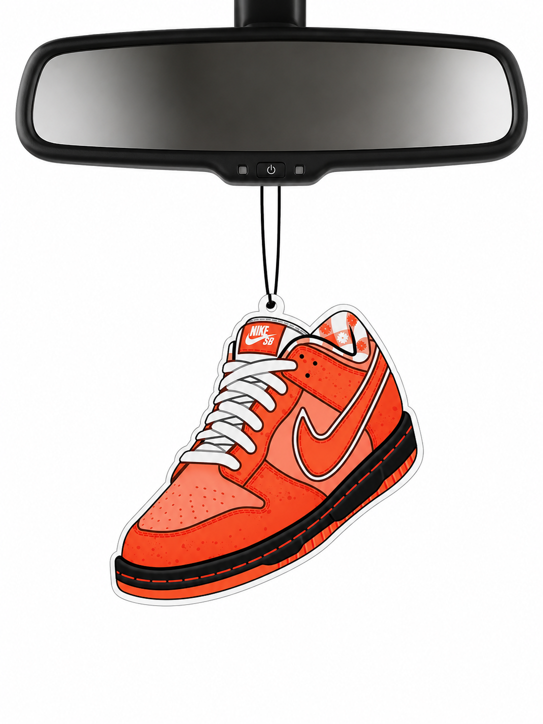 Dunk Low Orange Lobster Air Freshener – Sneaker-Inspired Car & Room Freshener