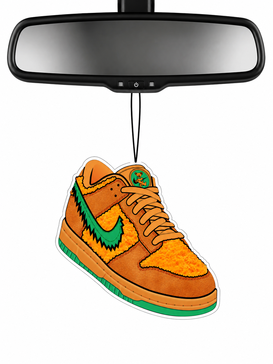 Dunk Low Grateful Dead Orange Air Freshener – Sneaker-Inspired Car & Room Freshener